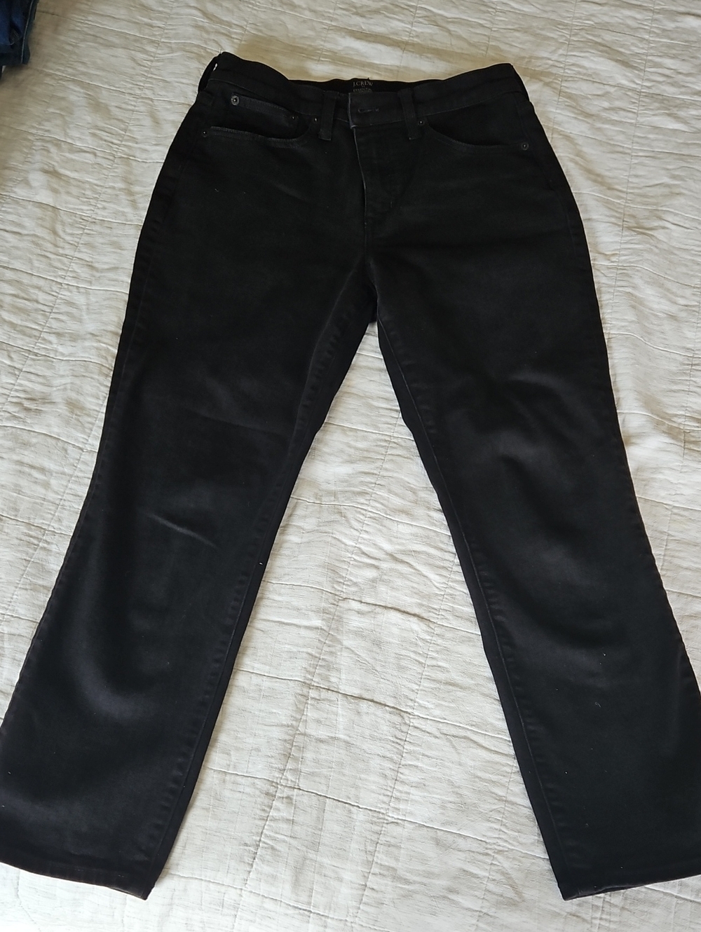 J. Crew Essential Straight Women's Jeans in Black